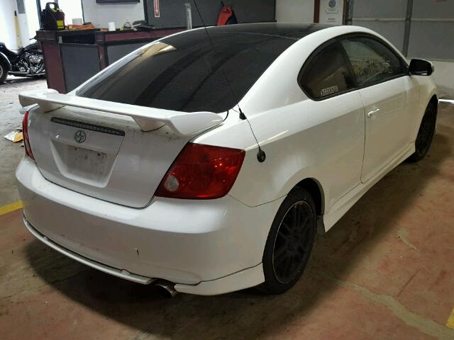 JTKDE167570168832 - 2007 TOYOTA SCION TC 白色 照片 4