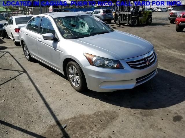 1HGCP2F68BA090738 - 2011 HONDA ACCORD SE GRAY photo 1