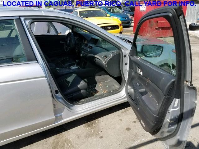 1HGCP2F68BA090738 - 2011 HONDA ACCORD SE GRAY photo 5