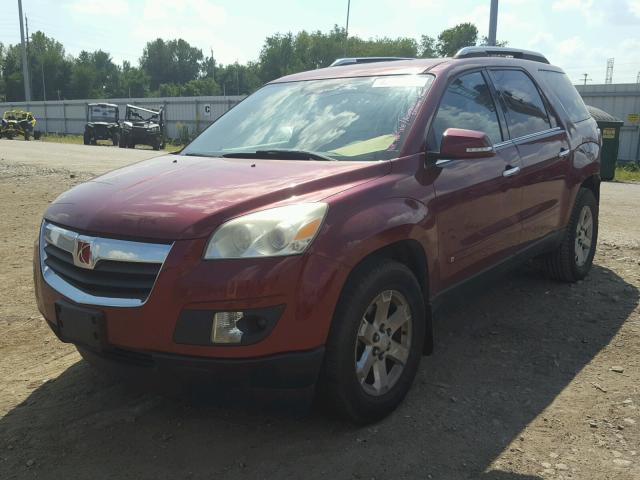 5GZER23707J115894 - 2007 SATURN OUTLOOK XR მუქწითელი ფოტო 2