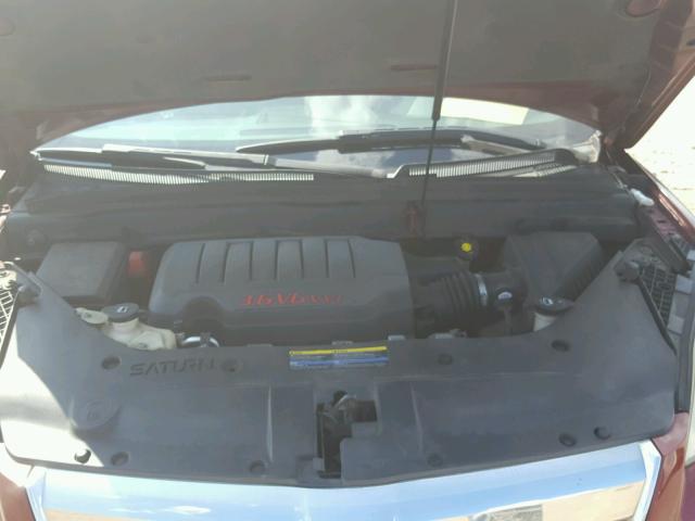 5GZER23707J115894 - 2007 SATURN OUTLOOK XR მუქწითელი ფოტო 7