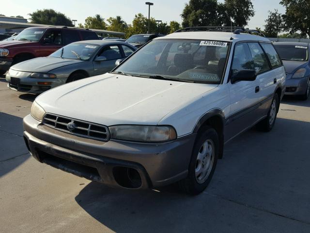 4S3BG6856T7988128 - 1996 SUBARU LEGACY OUT WHITE photo 2