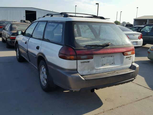 4S3BG6856T7988128 - 1996 SUBARU LEGACY OUT WHITE photo 3