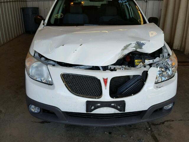 5Y2SL65877Z413766 - 2007 PONTIAC VIBE WHITE photo 9