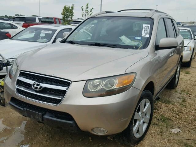 5NMSH13E27H075159 - 2007 HYUNDAI SANTA FE S 金色 照片 2
