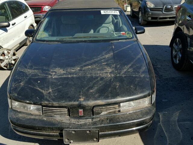 1G3WT34T6MD381407 - 1991 OLDSMOBILE CUTLASS SU BLACK photo 9