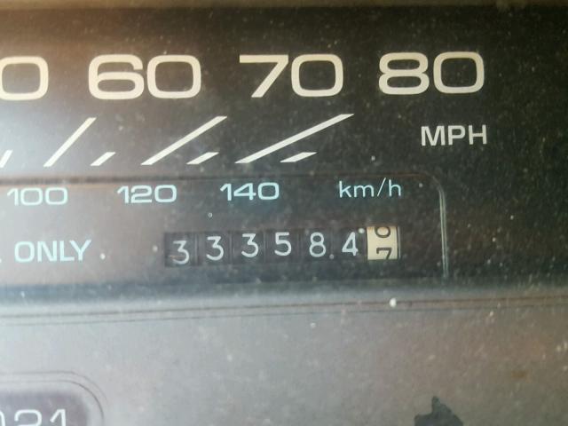 1G1BN53E9MW149405 - 1991 CHEVROLET CAPRICE CL 栗色 照片 8