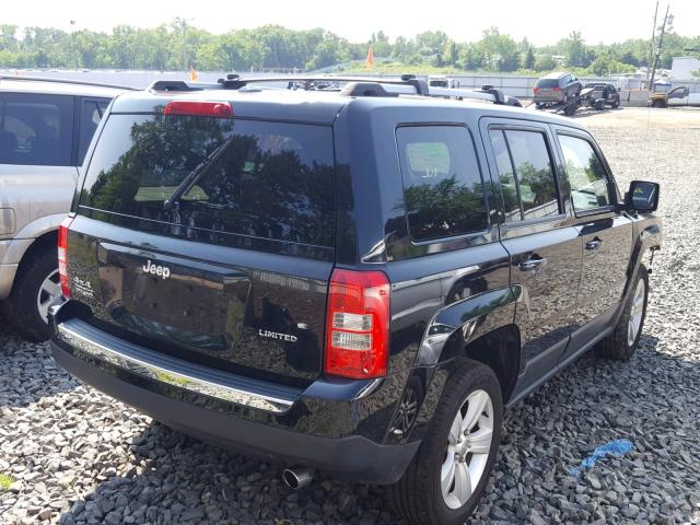 1C4NJRCB1ED684884 - 2014 JEEP PATRIOT LI BLACK photo 4