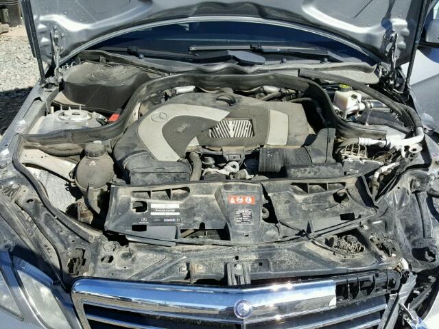 WDDHF8HB3BA462884 - 2011 MERCEDES-BENZ E GRAY photo 7