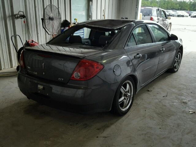 1G2ZH578064236307 - 2006 PONTIAC G6 GRAY photo 4