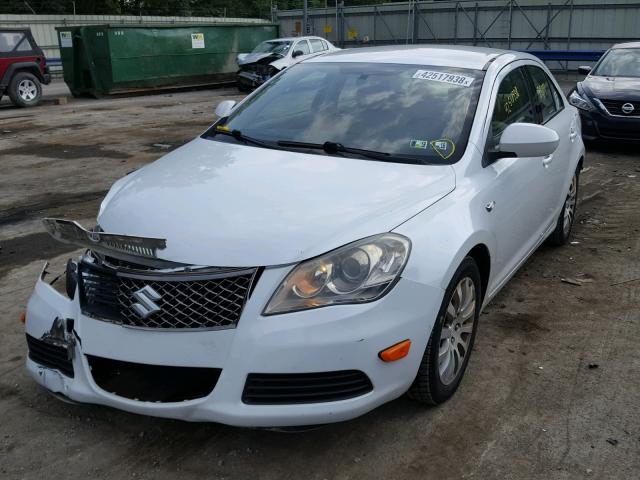 JS2RF9A39A6100721 - 2010 SUZUKI KIZASHI SE WHITE photo 2