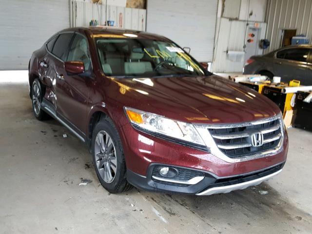 5J6TF1H5XEL002632 - 2014 HONDA CROSSTOUR BURGUNDY photo 1