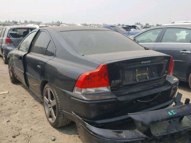 YV1RH527162527351 - 2006 VOLVO S60 R BLACK photo 3