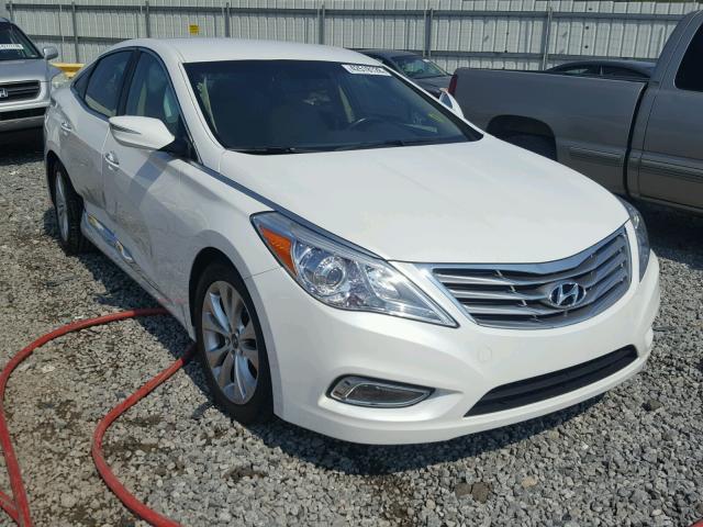 KMHFG4JG7DA289432 - 2013 HYUNDAI AZERA WHITE photo 1