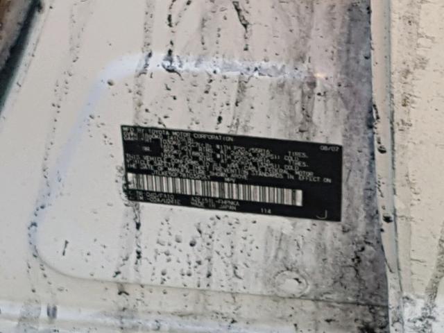 JTLKE50E781034563 - 2008 TOYOTA SCION XB Verbrannt Foto 10