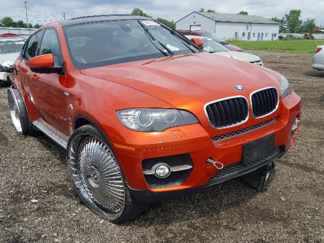 5UXFG43568LJ36100 - 2008 BMW X6 XDRIVE3 ORANGE photo 1