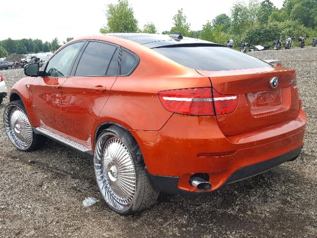 5UXFG43568LJ36100 - 2008 BMW X6 XDRIVE3 ORANGE photo 3