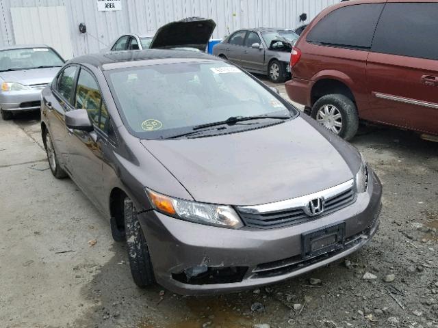 19XFB2F93CE301847 - 2012 HONDA CIVIC EXL 银色 照片 1