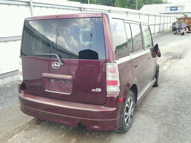 JTLKT334654013520 - 2005 TOYOTA SCION XB Күлгін фото 4