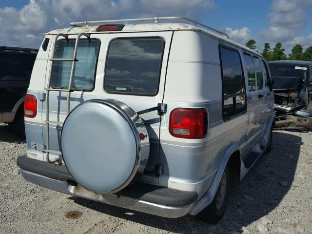 2B6HB21Z8SK509250 - 1995 DODGE RAM VAN B2 WHITE photo 4