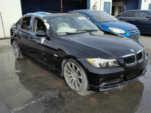 WBAVB13546PS66261 - 2006 BMW 325 BLACK photo 1