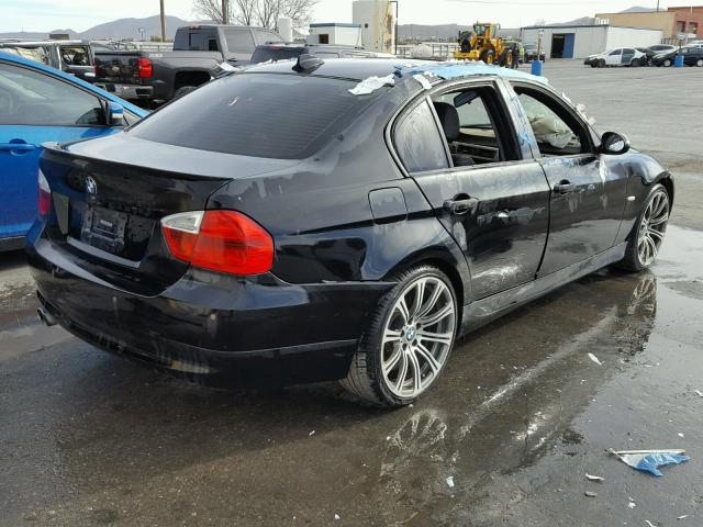 WBAVB13546PS66261 - 2006 BMW 325 BLACK photo 4