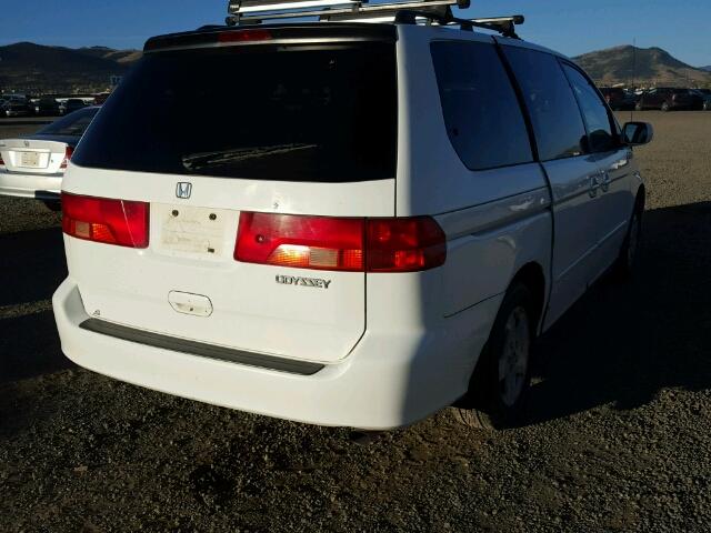 2HKRL1860YH625364 - 2000 HONDA ODYSSEY WHITE photo 4