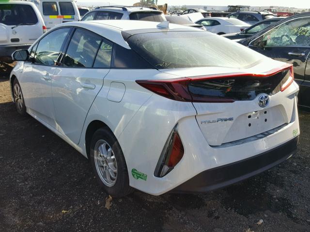 JTDKARFPXH3016943 - 2017 TOYOTA PRIUS PRIM თეთრი ფოტო 3