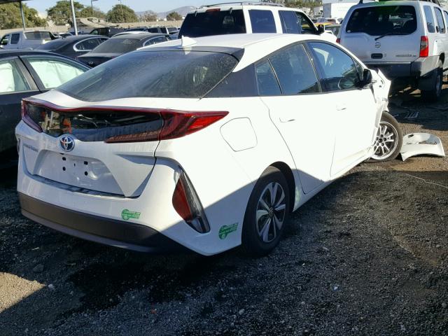 JTDKARFPXH3016943 - 2017 TOYOTA PRIUS PRIM თეთრი ფოტო 4