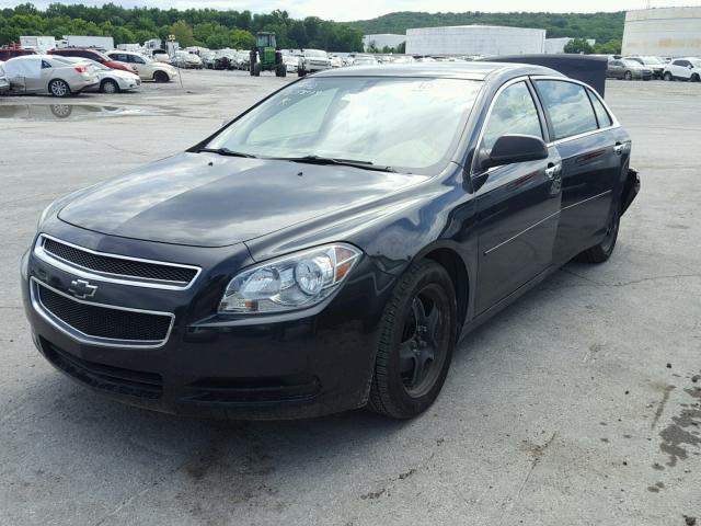 1G1ZB5E0XCF294654 - 2012 CHEVROLET MALIBU LS შავი ფოტო 2