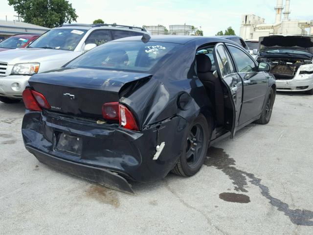 1G1ZB5E0XCF294654 - 2012 CHEVROLET MALIBU LS შავი ფოტო 4