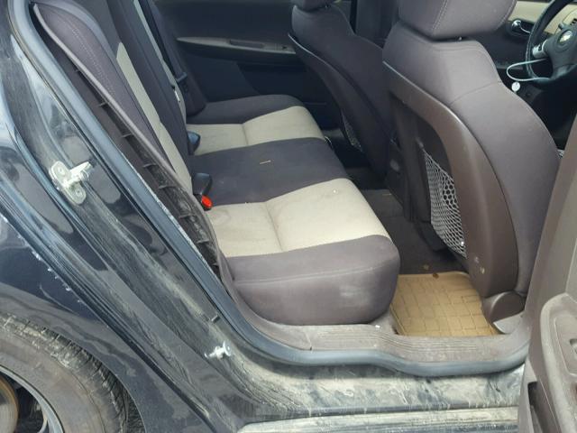 1G1ZB5E0XCF294654 - 2012 CHEVROLET MALIBU LS შავი ფოტო 6