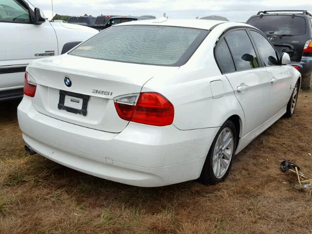 WBAVB13506KX33740 - 2006 BMW 325 I WHITE photo 4