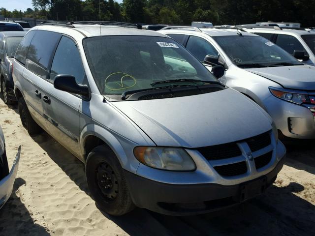 1D4GP25333B162791 - 2003 DODGE CARAVAN SE GRAY photo 1