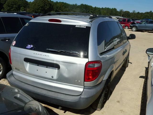 1D4GP25333B162791 - 2003 DODGE CARAVAN SE GRAY photo 4