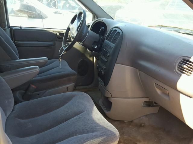 1D4GP25333B162791 - 2003 DODGE CARAVAN SE GRAY photo 5