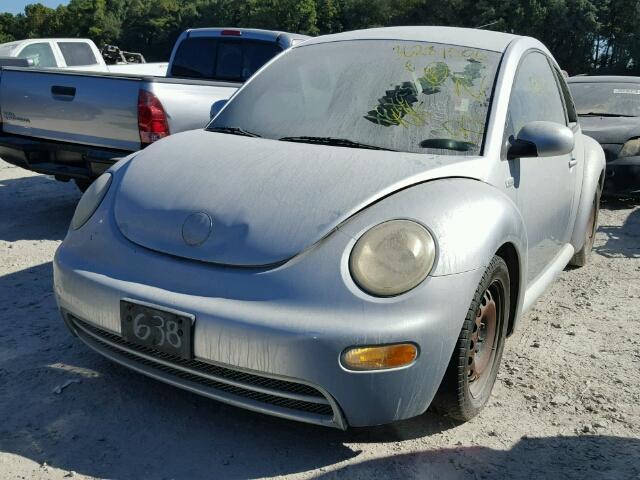 3VWBK21C63M412638 - 2003 VOLKSWAGEN NEW BEETLE 银色 照片 2