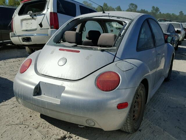 3VWBK21C63M412638 - 2003 VOLKSWAGEN NEW BEETLE 银色 照片 4