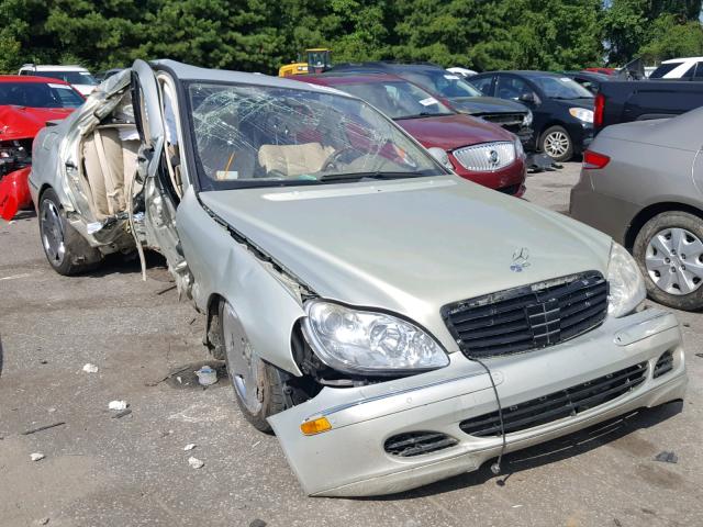 WDBNG76J85A449291 - 2005 MERCEDES-BENZ S 600 TAN photo 1