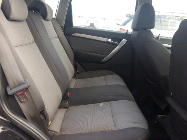 KL1TD66E39B337701 - 2009 CHEVROLET AVEO LS BLACK photo 6