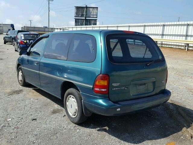 2FMDA5149VBD11263 - 1997 FORD WINDSTAR W GREEN photo 3