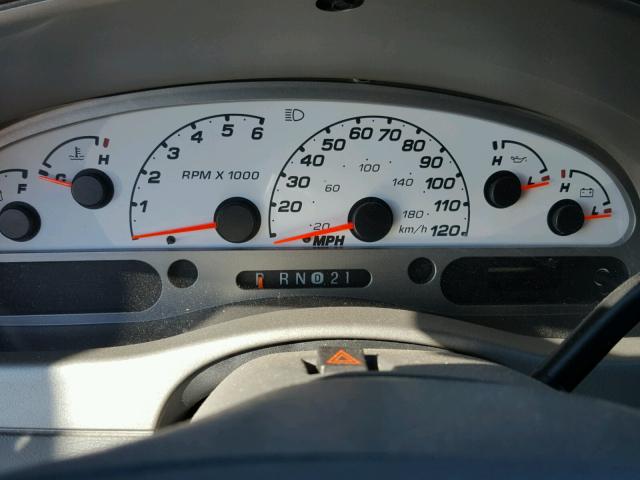 1FMZU77K95UB68226 - 2005 FORD EXPLORER S BLACK photo 8