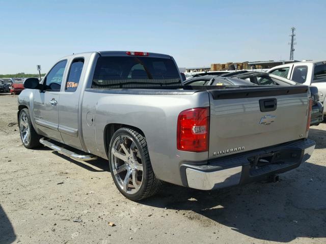 2GCEC19C781101777 - 2008 CHEVROLET SILVERADO CHARCOAL photo 3