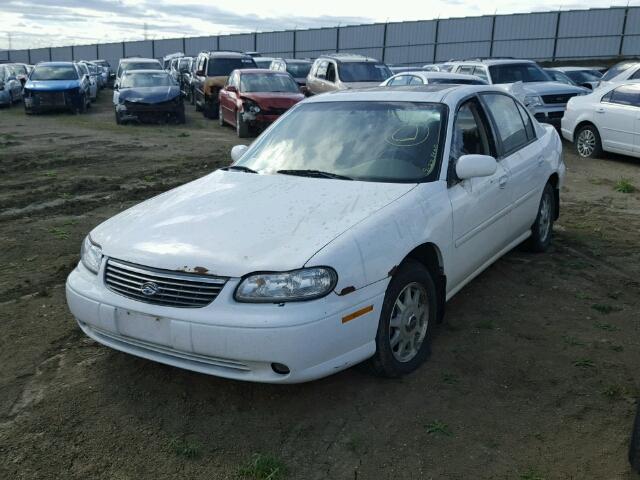 1G1NE52M7X6269195 - 1999 CHEVROLET MALIBU LS WHITE photo 2