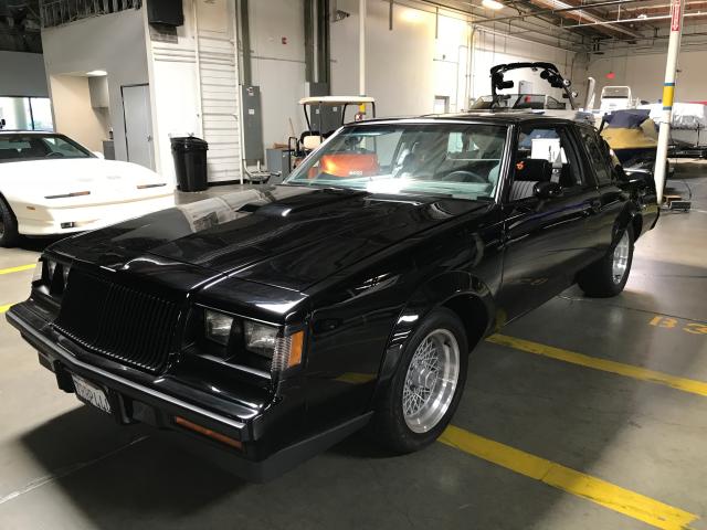 1G4GJ1172HP413761 - 1987 BUICK REGAL 黑色 照片 1