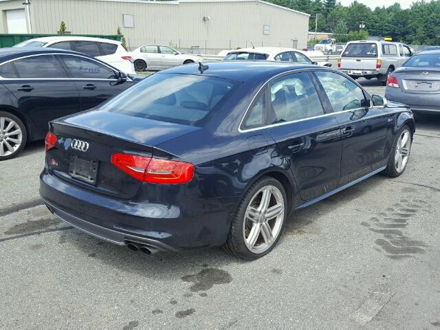 WAUDGAFL9FA125132 - 2015 AUDI S4 PREMIUM BLUE photo 4