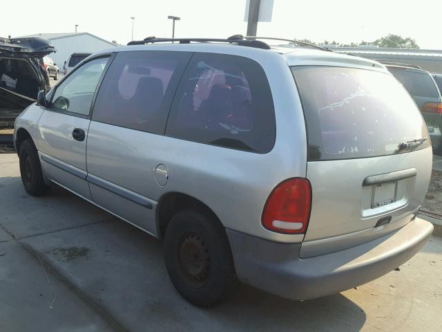 2P4FP25B7YR503081 - 2000 PLYMOUTH VOYAGER SILVER photo 3