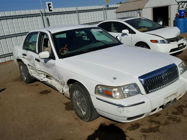 2MEFM74V67X638406 - 2007 MERCURY GRAND MARQ WHITE photo 1