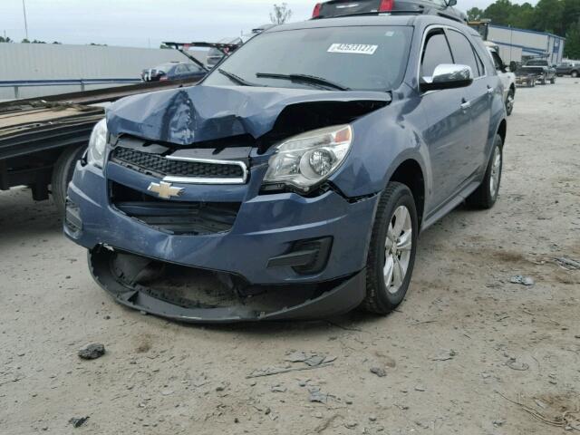 2GNALDEK8C6141477 - 2012 CHEVROLET EQUINOX LT BLUE photo 2