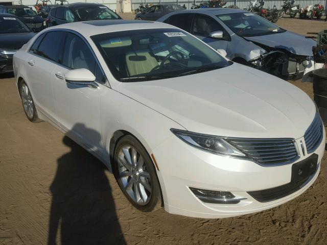 3LN6L2LU1GR612936 - 2016 LINCOLN MKZ Սպիտակ լուսանկար 1